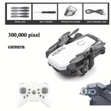 Foldable Mini Drone With RC Quadrocopter With Camera HD Quad-Counter With High Hold RC Helicopter With Headless Moder Kid's Toys