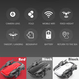 Foldable Mini Drone With RC Quadrocopter With Camera HD Quad-Counter With High Hold RC Helicopter With Headless Moder Kid's Toys