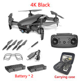 LAUMOX M69G FPV RC Drone 4K Camera Optical Flow Selfie Dron Foldable Wifi RC Quadcopter Helicopter VS VISUO XS816 SG106 M70 X12