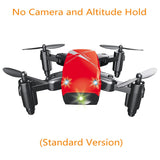 AEOFUN S9HW Mini Drone With Camera HD S9 No Camera Foldable RC Quadcopter Altitude Hold Helicopter WiFi FPV Micro Pocket Drone