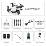 Eachine E61/E61hw Mini Drone With/Without HD Camera Hight Hold Mode RC Quadcopter RTF WiFi FPV Foldable RC Drone