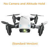 AEOFUN S9HW Mini Drone With Camera HD S9 No Camera Foldable RC Quadcopter Altitude Hold Helicopter WiFi FPV Micro Pocket Drone