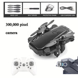 Foldable Mini Drone With RC Quadrocopter With Camera HD Quad-Counter With High Hold RC Helicopter With Headless Moder Kid's Toys