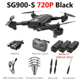 SG900-S GPS Foldable Profissional Drone with Camera 1080P 720P HD Selfie WiFi FPV Wide Angle RC Quadcopter Helicopter Toy VS F11