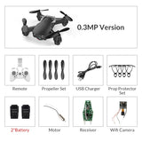 Eachine E61/E61hw Mini Drone With/Without HD Camera Hight Hold Mode RC Quadcopter RTF WiFi FPV Foldable RC Drone