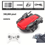 Foldable Mini Drone With RC Quadrocopter With Camera HD Quad-Counter With High Hold RC Helicopter With Headless Moder Kid's Toys