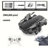 Foldable Mini Drone With RC Quadrocopter With Camera HD Quad-Counter With High Hold RC Helicopter With Headless Moder Kid's Toys